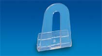 crochet plastique pour baguette de suspension en plastique