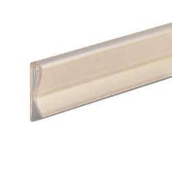 profilé de suspension plastique transparent adhésif - 200 mm