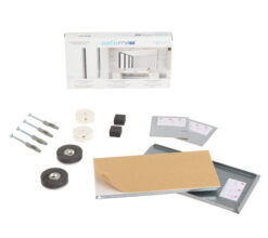 Set magnétique SafemaX® pour dibond / miroir - 12 kg - amovible