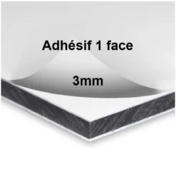 Plaque alu-dibond adhésive tout format